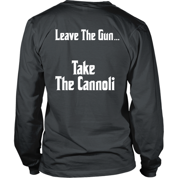 Godfather - Leave The Gun, Take The Canoli - Back Design