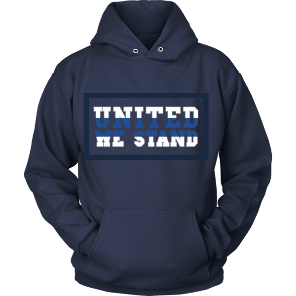 Police - Thin Blue Line - United We Stand - Front Design