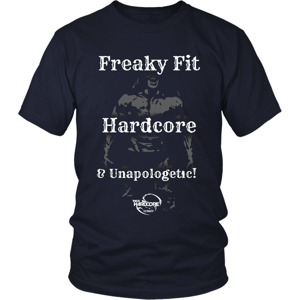 HCBBFF - Freaky Fit, Hardcaore, and Unapologetic - Front Design