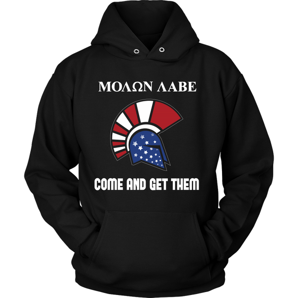 Molon Labe - Come and Get Them - Front Design