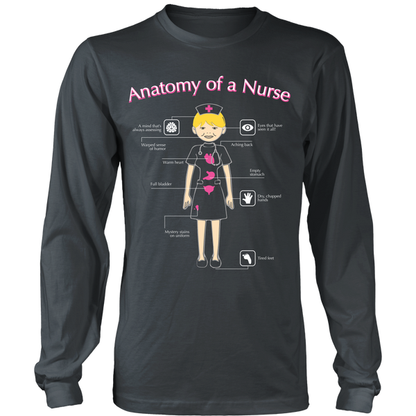 Nurse - Anatomy Of A Nurse - Front Design