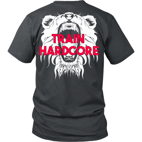 HCBBFF - Train Hardcore - Lion Roar Triangle - Back Design