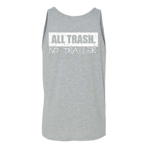 Funny Shirt - All Trash.  No Trailer - Back Design