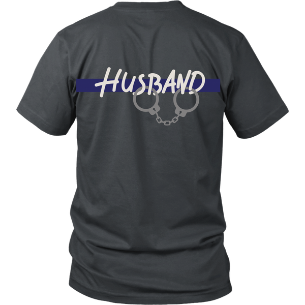 Police - Thin Blue Line Husband - Back Design