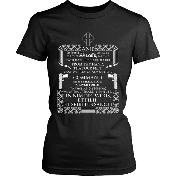 Boondock Saints Inspired - And Shepherds We Shall Be - Front Design