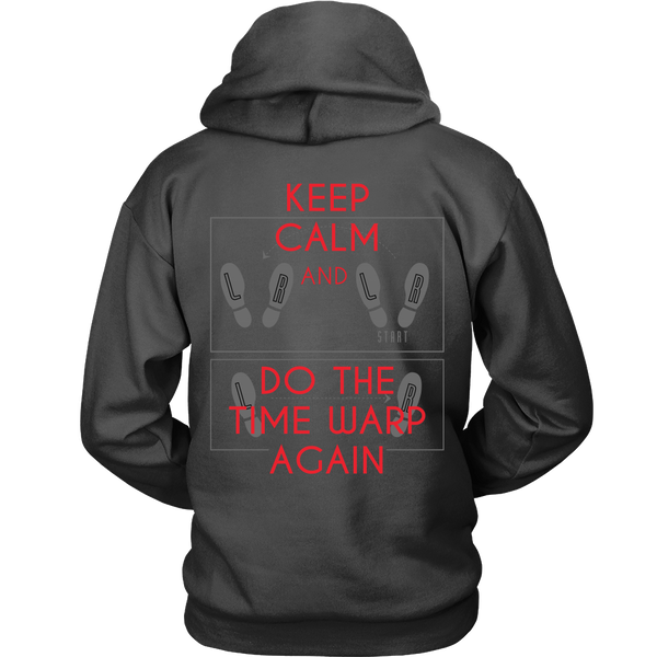 Rocky Horror - Keep Calm And do The Time Warp Again  - Back Design