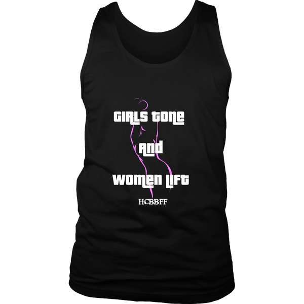 HCBBFF - (Outline) Girls Tone And Women Lift - Front Design