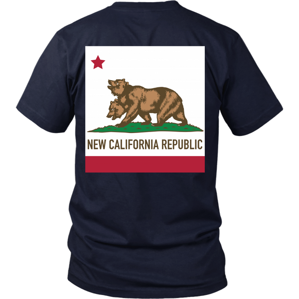 Fallout Inspired - New California Flag - Back design