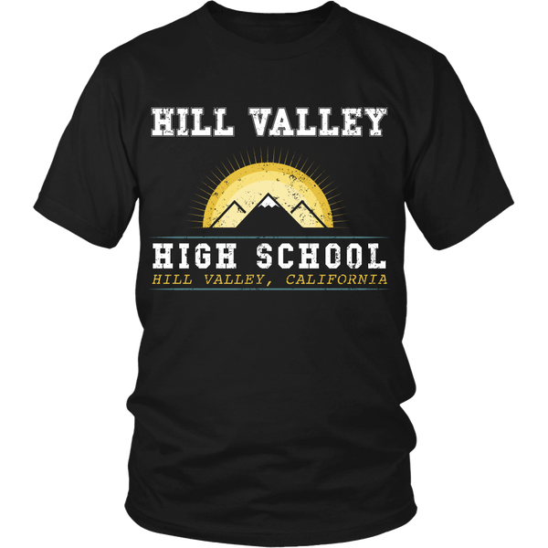 Back To The Future - Hill Valley High School - Front design