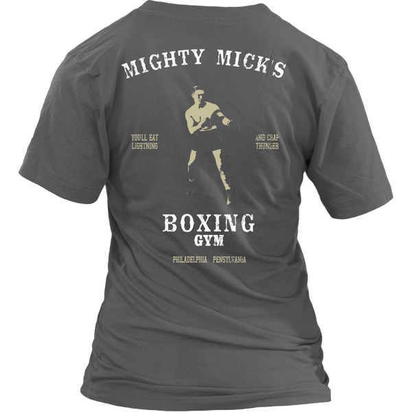 Rocky - Mighty Mick's Gym - Back Design