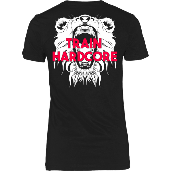 HCBBFF - Train Hardcore - Lion Roar Triangle - Back Design