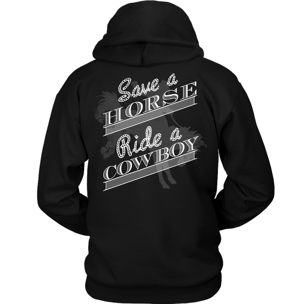 Country - Save A Horse, Ride A Cowboy - Back Design