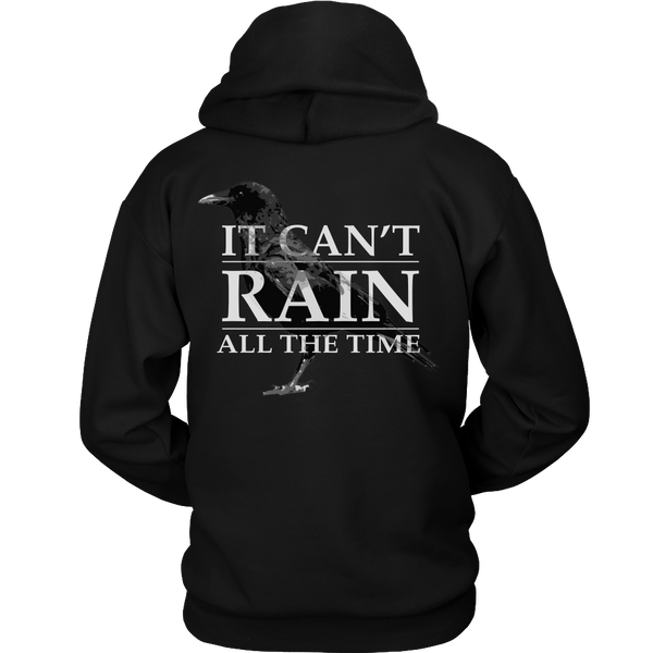 The Crow Inspired - It Can't Rain All The Time - Back Design