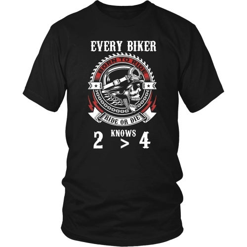 T-shirt - 2 Wheels Are Greater Than 4 - Front