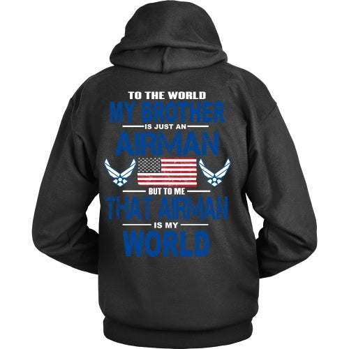 T-shirt - AIRFORCE - Brother Is My World - Back Design