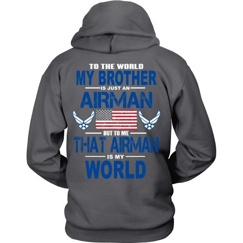 T-shirt - AIRFORCE - Brother Is My World - Back Design
