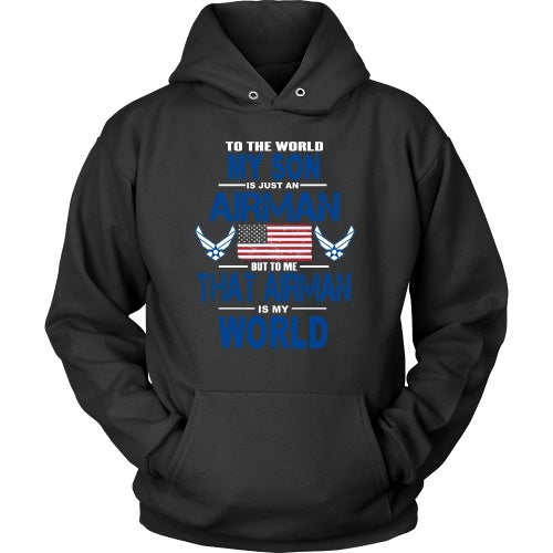 T-shirt - AIRFORCE - Son Is My World - Front Design