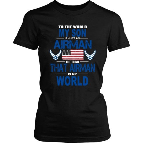 T-shirt - AIRFORCE - Son Is My World - Front Design