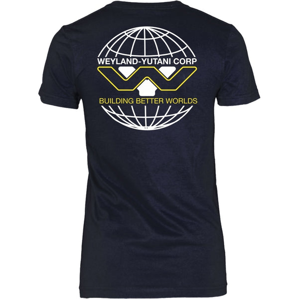 T-shirt - Aliens - Weyland-Yutani Tee - Back Design