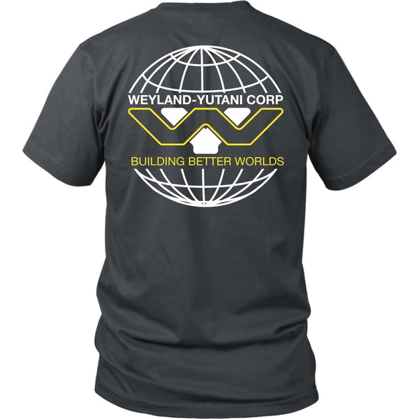 T-shirt - Aliens - Weyland-Yutani Tee - Back Design