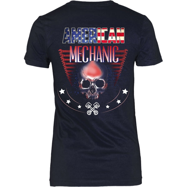 T-shirt - American Mechanic - Back Design