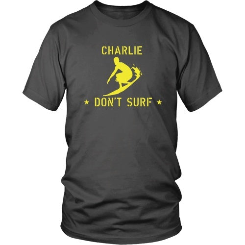 T-shirt - Apocalypse Now - Charlie Don't Surf Kilgore 