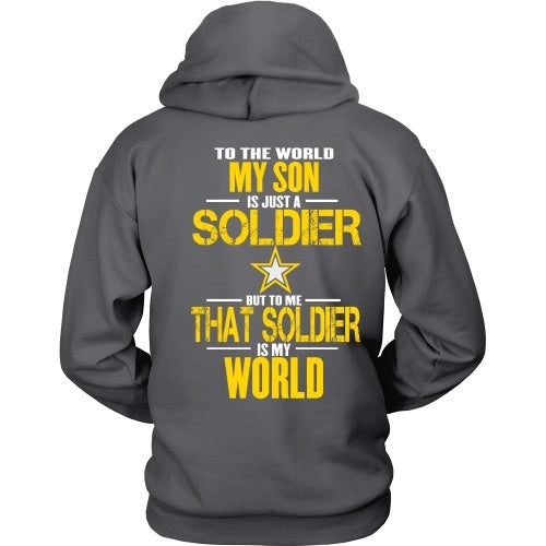 T-shirt - Army - To The World My Son Is A Soldier