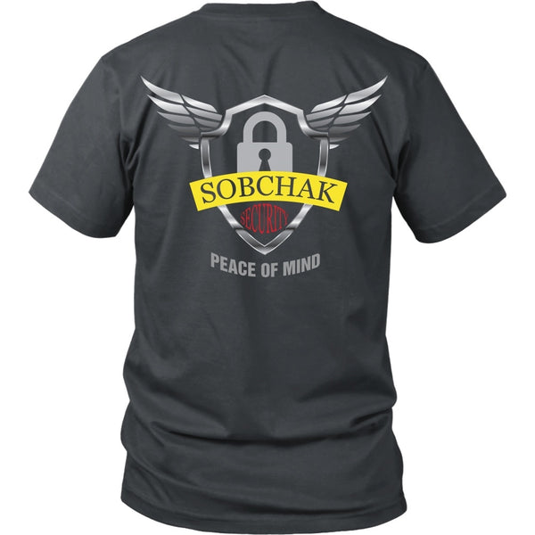 T-shirt - Big Lebowski - Sobchak Security - Back Design