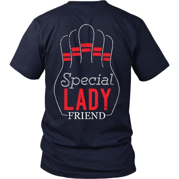 T-shirt - Big Lebowski - Special Lady Friend Pins - Back Design