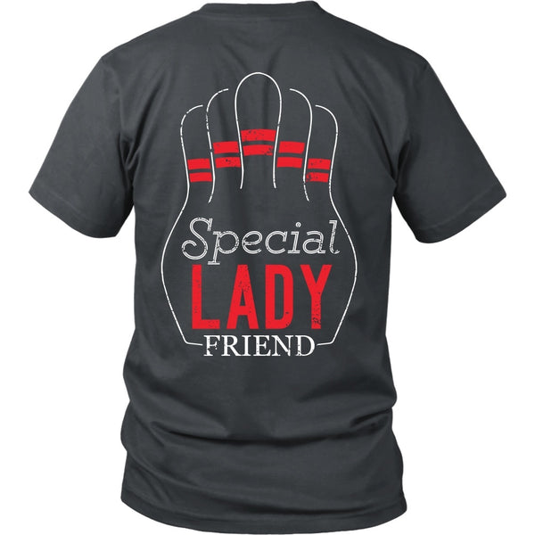 T-shirt - Big Lebowski - Special Lady Friend Pins - Back Design