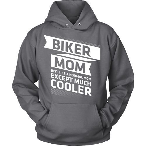T-shirt - Biker Mom - Just Like A Normal Mom But Cooler - Front Design
