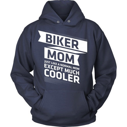 T-shirt - Biker Mom - Just Like A Normal Mom But Cooler - Front Design
