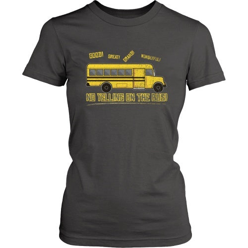 T-shirt - Billy Madison - No Yelling On The Bus! - Front Design
