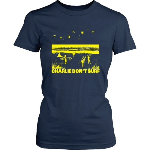 T-shirt - Charlie Don't Surf Tee - Front Design