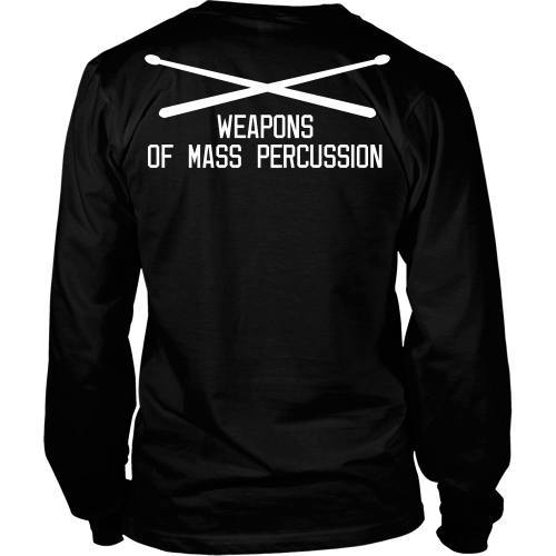 T-shirt - Drummer: Weapons Of Mass Percussion - Back