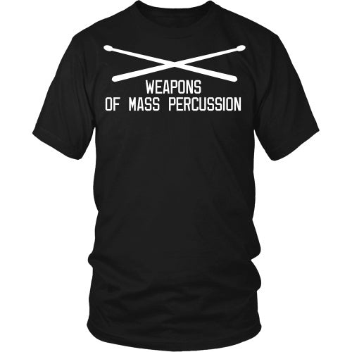 T-shirt - Drummer: Weapons Of Mass Percussion - Front