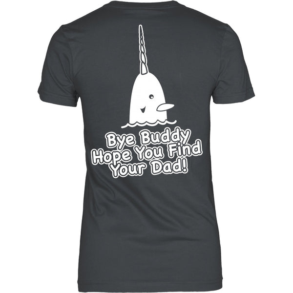 T-shirt - Elf - Bye Buddy! - Back Design