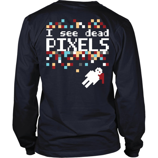 T-shirt - Forgetting Sarah Marshall - I See Dead Pixels - Back Design