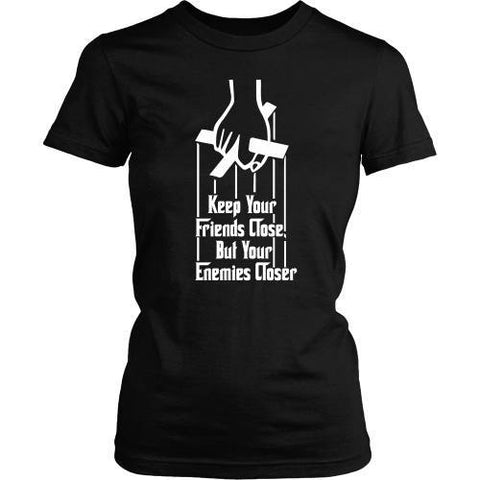T-shirt - GODFATHER - Keep Your Friends Close - Front Design