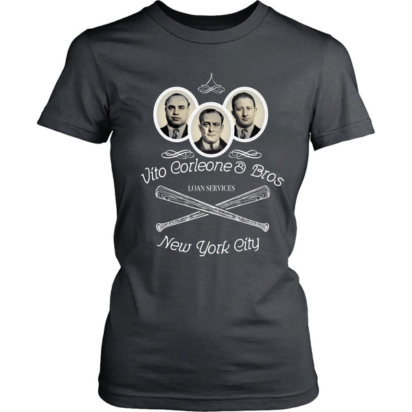 T-shirt - Godfather - Vito Corleone And Bros Loan Services - Front Design