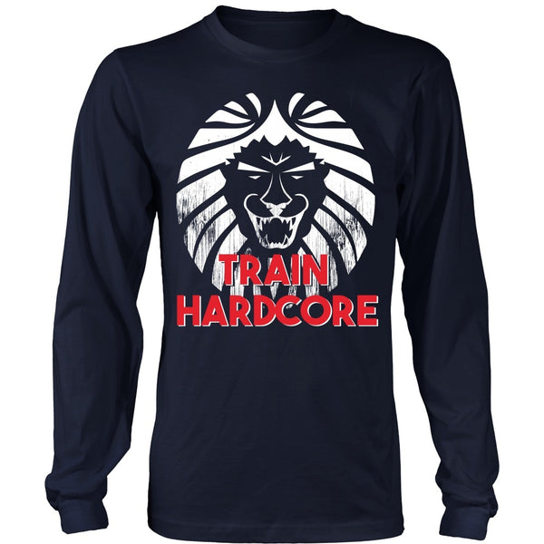 T-shirt - HCBBFF - Train Hardcore - Lionhead - Front Design