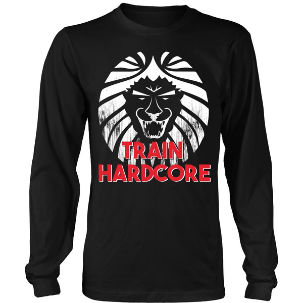 T-shirt - HCBBFF - Train Hardcore - Lionhead - Front Design
