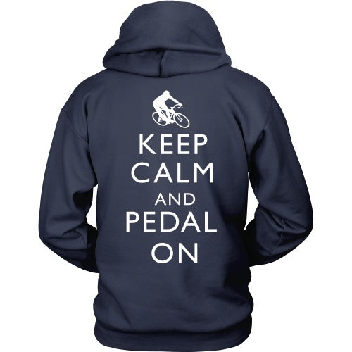 T-shirt - Keep Calm And Pedal On Tee