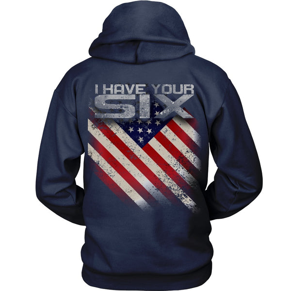 T-shirt - Military - I Have Your Six - Back Design