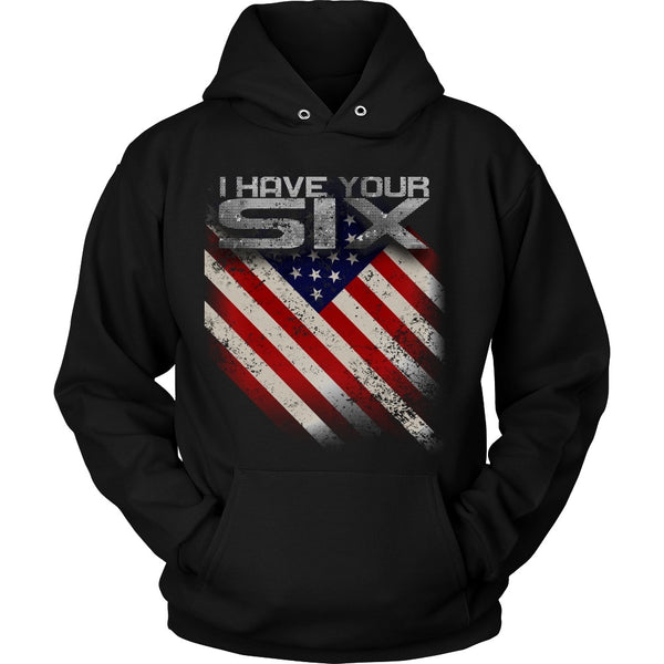 T-shirt - Military - I Have Your Six - Front Design