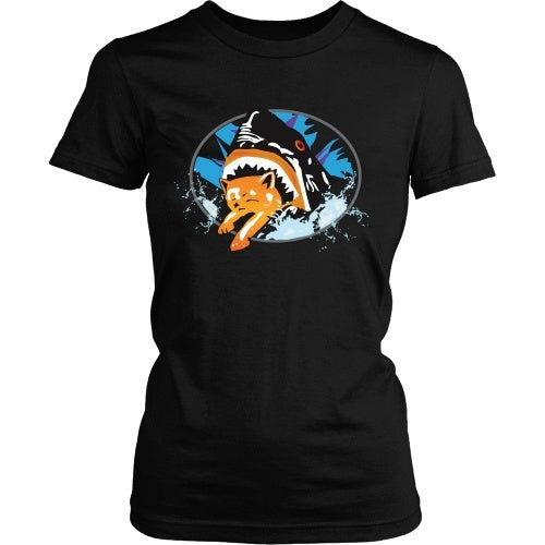 T-shirt - Pineapple Express - Shark Cat - Front Design