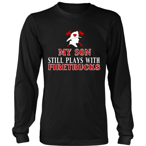 T-shirt - Plays With Firetrucks Tee