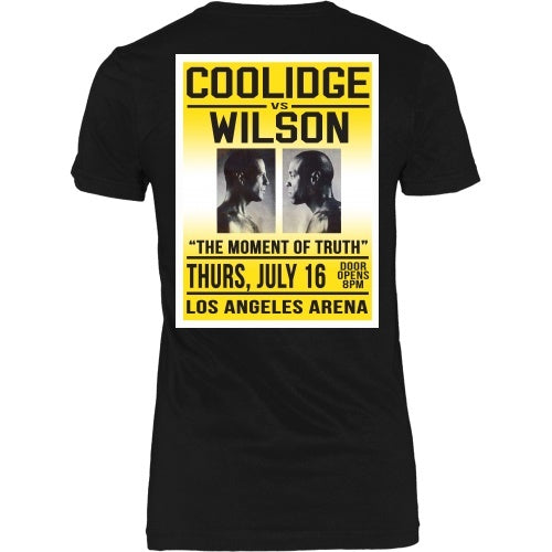 T-shirt - Pup Fiction Coolidge Vs Wilson - Back Design