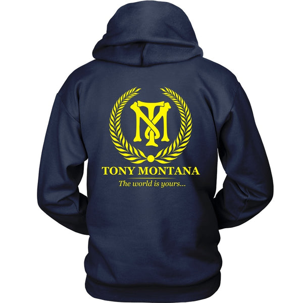 T-shirt - Scarface - Tony Montana (Yellow) - Back Design