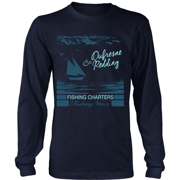 T-shirt - Shawshank Redemption - Dufresne & Redding Fishing Charters (Front Design)